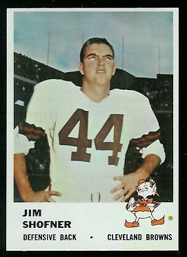 Jim Shofner - 1961 Fleer #15 - nm