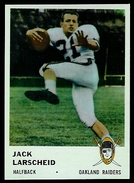 Jack Larscheid - 1961 Fleer #189 - nm