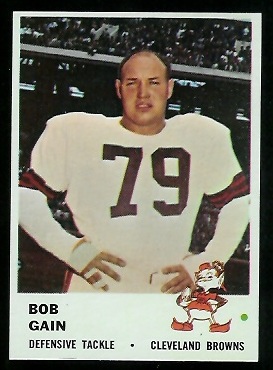 Bob Gain - 1961 Fleer #19 - nm+