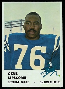 Gene Lipscomb - 1961 Fleer #38 - nm