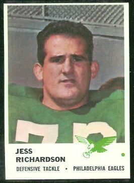 Jesse Richardson - 1961 Fleer #58 - nm-mt oc
