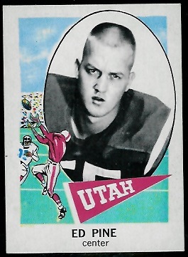 Ed Pine - 1961 Nu-Card #114 - nm