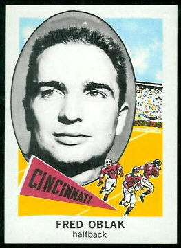 Fred Oblak - 1961 Nu-Card #115 - nm-mt