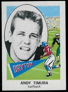 Andy Timura - 1961 Nu-Card #127 - nm
