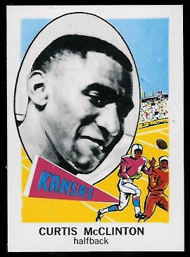 Curtis McClinton - 1961 Nu-Card #131 - nm