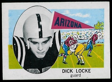 Dick Locke - 1961 Nu-Card #134 - nm