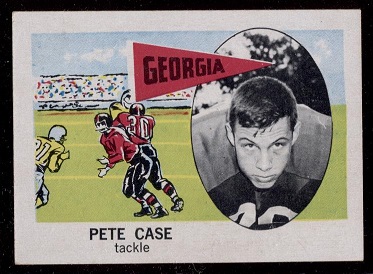 1961 Nu-Card #137 - Pete Case - exmt