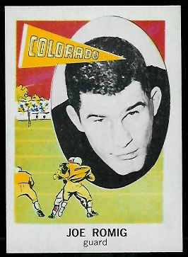 Joe Romig - 1961 Nu-Card #152 - nm+