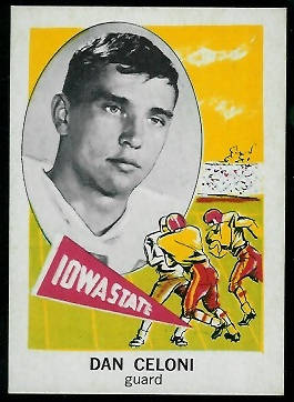 Dan Celoni - 1961 Nu-Card #159 - nm+