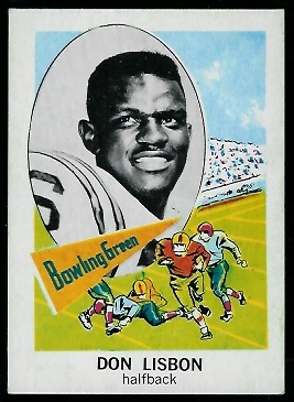 Don Lisbon - 1961 Nu-Card #163 - nm