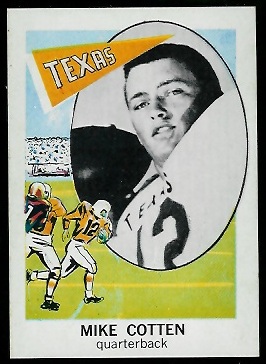 Mike Cotten - 1961 Nu-Card #180 - nm-mt