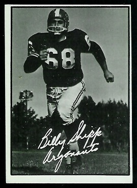 1961 Topps CFL #116 - Billy Shipp - exmt
