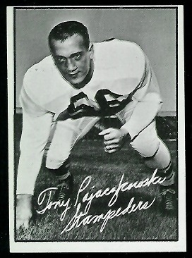 1961 Topps CFL #25 - Tony Pajaczkowski - nm+ oc
