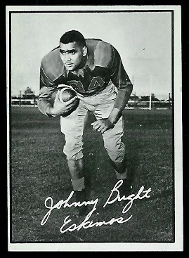 1961 Topps CFL #30 - John Bright - exmt