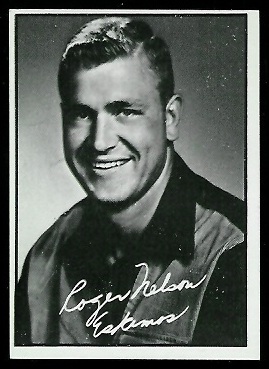 1961 Topps CFL #38 - Roger Nelson - nm oc