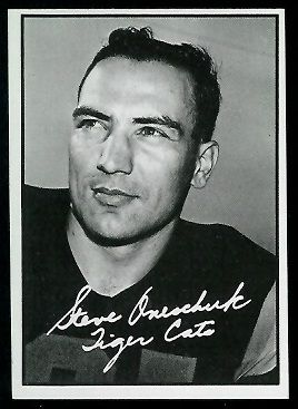 1961 Topps CFL #55 - Steve Oneschuk - nm