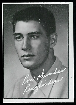 1961 Topps CFL #92 - Ron Dundas - exmt mc