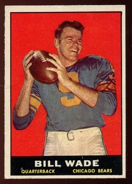 Bill Wade - 1961 Topps #10 - exmt