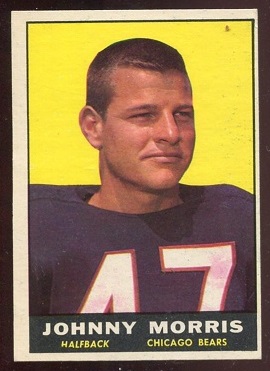 Johnny Morris - 1961 Topps #11 - ex
