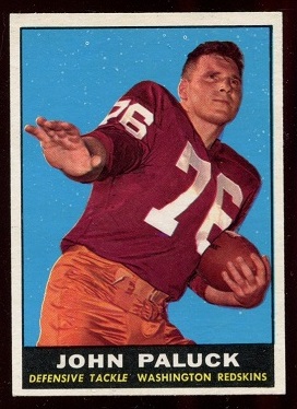 John Paluck - 1961 Topps #130 - exmt