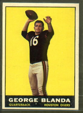 George Blanda - 1961 Topps #145 - nm+