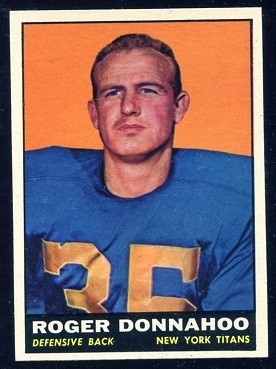 Roger Donnahoo - 1961 Topps #156 - nm