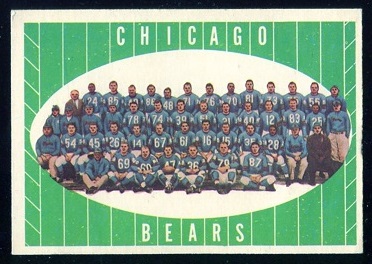 Chicago Bears Team - 1961 Topps #18 - nm-mt oc