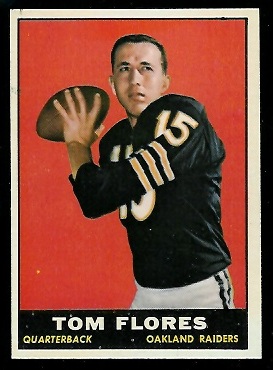 Tom Flores - 1961 Topps #186 - nm