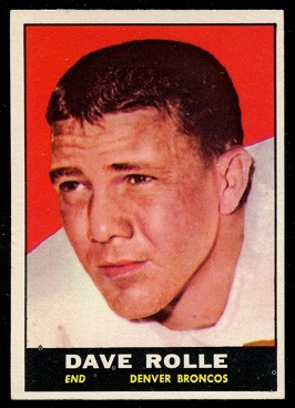 Dave Rolle - 1961 Topps #197 - nm
