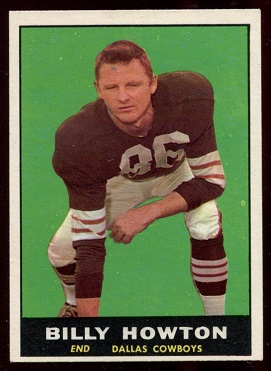1961 Topps #24 - Bill Howton - nm oc