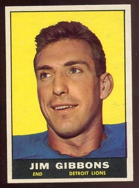 Jim Gibbons - 1961 Topps #33 - exmt