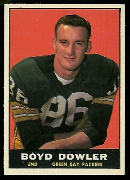 Boyd Dowler - 1961 Topps #43 - ex+