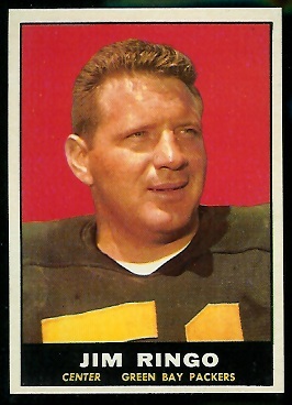 Jim Ringo - 1961 Topps #44 - nm