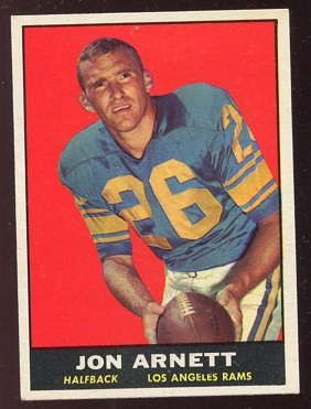 Jon Arnett - 1961 Topps #49 - ex