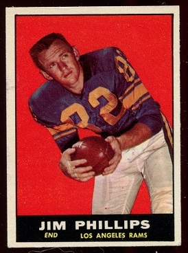 Jim Phillips - 1961 Topps #51 - nm