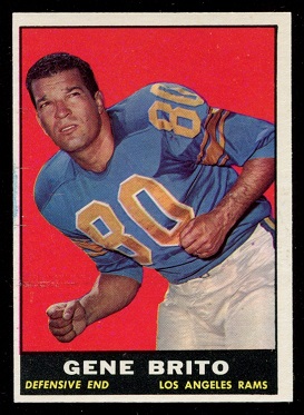 Gene Brito - 1961 Topps #54 - nm-mt oc