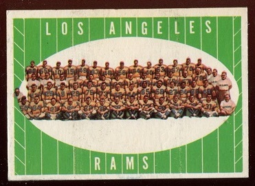 Rams Team - 1961 Topps #56 - ex