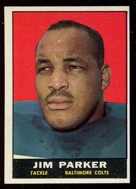 Jim Parker - 1961 Topps #6 - nm+