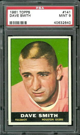 Dave Smith - 1961 Topps #141 - PSA 9
