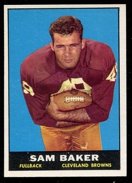 Sam Baker - 1961 Topps #74 - nm+