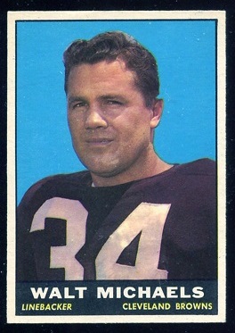 Walt Michaels - 1961 Topps #75 - nm oc