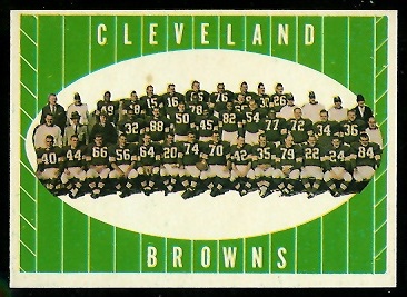 Browns Team - 1961 Topps #76 - nm-mt oc