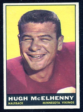 Hugh McElhenny - 1961 Topps #79 - exmt