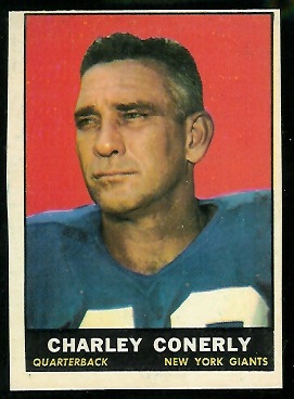 Charley Conerly - 1961 Topps #85 - nm oc