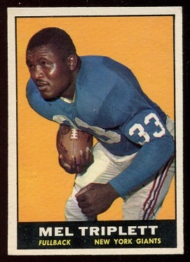 Mel Triplett - 1961 Topps #86 - exmt