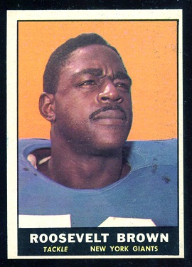 Roosevelt Brown - 1961 Topps #88 - nm
