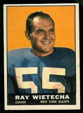 Ray Wietecha - 1961 Topps #89 - nm
