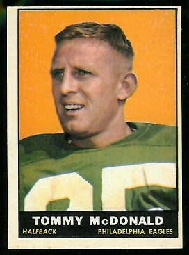 Tommy McDonald - 1961 Topps #96 - nm oc