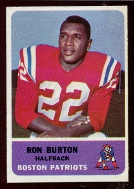 Ron Burton - 1962 Fleer #2 - nm