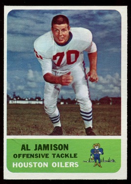 Al Jamison - 1962 Fleer #50 - nm oc
